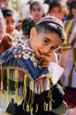 Ashgabat, Turkmenistan - August 26. Portrait of unidentified s