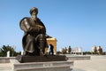 Ashgabat, Turkmenistan - October, 15 2014: Monument historical f Royalty Free Stock Photo