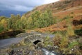 Ashness Bridge, Barrow Beck, Lake District, UK Royalty Free Stock Photo