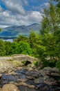 Ashness Bridge lake district Royalty Free Stock Photo