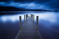 Ashness Jetty, Derwent Water, Lake District Royalty Free Stock Photo