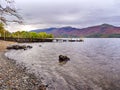 Ashness landing stage Royalty Free Stock Photo