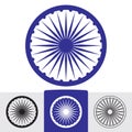 Ashoka Wheel Indian Symbol Royalty Free Stock Photo