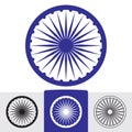 Ashoka Wheel Indian Symbol