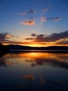 Ashokan Sunset Royalty Free Stock Photo