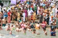 Ashtami Snan at Langalbandh in Bangladesh