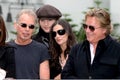 Ashton Kutcher,Billy Bob Thornton,Demi Moore,Don Johnson,Bruce Willis,Billy BOBS Thornton Royalty Free Stock Photo