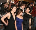 Ashton Kutcher, Demi Moore with Rumer and Tallulah Royalty Free Stock Photo