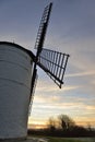 Ashton Windmill Sunrise Royalty Free Stock Photo