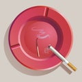 Ashtray Royalty Free Stock Photo