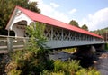 Ashuelot Covered Bridge Royalty Free Stock Photo