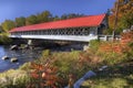 Ashuelot Covered Bridge in New Hampshire Royalty Free Stock Photo