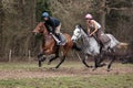 ASHURST WOOD, WEST SUSSEX/UK - MARCH 26 : Horse riding near Ashurst Wood West Sussex on March 26, 2011. Unidentified man and