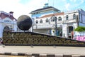 The Asia-Africa Globe Monument. Prepared to enliven the 60th Anniversary of KAA in Bandung in April 2015.