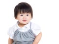 Asia baby girl Royalty Free Stock Photo