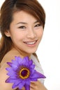 Asia Beautiful girl Royalty Free Stock Photo