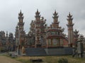 Vietnam Cemetery Hue City of Ghosts An Bang Graveyard Tomb China Ceramic Porcelain Mosaic Structure Decoration Fisherman Village
