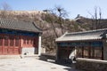 Asia China, Beijing, the Badaling Great Wall, landscape architecture Royalty Free Stock Photo