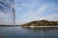 Asia China, Beijing, beihai park, the royal garden, lake view