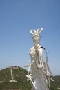 Asia China, Beijing, board mountain scenic area, landscape sculpture, fairy