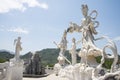 Asia China, Beijing, board mountain scenic area, landscape sculpture, fairy