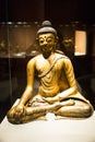 Asia China, Beijing, the capital museum, indoor exhibition hall, Buddha, Shakya Mani Royalty Free Stock Photo