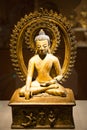 Asia China, Beijing, the capital museum, indoor exhibition hall, Buddha, Shakya Mani Royalty Free Stock Photo