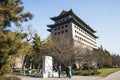 Asia China, Beijing, The dynasty of Ming wall ruins park, turrets