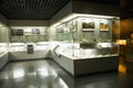 Asia China, Beijing, geological museum, indoor exhibition hall Royalty Free Stock Photo