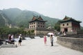 Asia China, Beijing, the Great Wall Juyongguan,architectureÃ¯Â¼ÅSouth Gate Tower