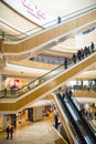 Asia China, Beijing, indigo shopping plaza, indoor building structure