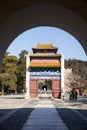 Asia China, Beijing, Ming Dynasty Tombs,Changling Mausoleum Royalty Free Stock Photo