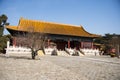 Asia China, Beijing, Ming Dynasty Tombs,Changling MausoleumÃ¯Â¼Åpalace hall Royalty Free Stock Photo