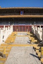 Asia China, Beijing, Ming Dynasty Tombs,Changling MausoleumÃ¯Â¼ÅStone carving, dragon pattern, step Royalty Free Stock Photo