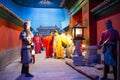 Asia China, Beijing Minghuang waxwork PalaceÃ¯Â¼ÅHistorical and cultural landscape of the Ming Dynasty in China