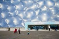 Asia China, Beijing, the National Aquatics Center, the building appearance Royalty Free Stock Photo