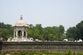 Asia China, Beijing, Old Summer Palace yellow array Royalty Free Stock Photo