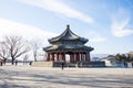 Asia China, Beijing, the Summer Palace, eight square Pavilion Royalty Free Stock Photo
