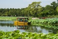 Asia China, Beijing, the Summer Palace, lake scene, a cruise ship Royalty Free Stock Photo