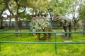 Asia China, Beijing, Taoranting Park Park, dinosaur show