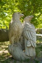 Asia China, Beijing, Yang Shan Park, landscape sculpture,eagle