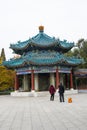 Asia China, Beijing, Zhongshan Park, Landscape architecture, pavilion