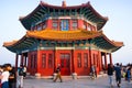 Asia China, Qingdao, Shandong, trestle bridge Ã¯Â¼ÅHuilan Pavilion
