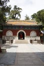 Asia, Chinese, Beijing, Beihai Park, Temple Mountain Gate