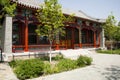 Asia Chinese, Beijing, China Garden Museum, Outdoor garden, antique building