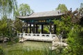 Asia Chinese, Beijing, Garden Expo, Antique building, pavilion, Gallery