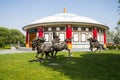 Asia Chinese, Beijing, Garden Expo,Landscape architecture, Mongolia packageÃ¯Â¼ÅLandscape sculpture lasso horse