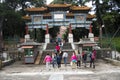 In Asia, Chinese, Beijing, the Summer Palace, decorated archway