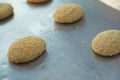 Asia Chinese style desert crisp roll with sesame on the crust sesame roll on tray popular refreshments favourites breakfast