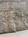 Asia Indonesia Bali Monkey Forest Park Sculpture Wild Balinese Jungle Monkeys Dance Family Rock Ars Stone Crafts Design Wildlife